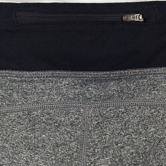 Nike Running Dri-Fit 3/4 Length Crop Leggings Womens Large Reflective Pockets - Picture 7 of 12